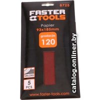 Шлифлист Faster Tools На липучке 8725 (5шт)