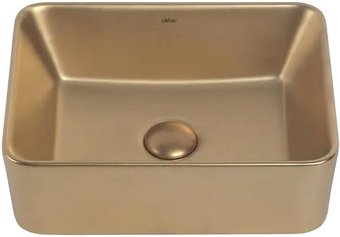 Умывальник Abber Rechteck AC2213MMG (золото матовый)