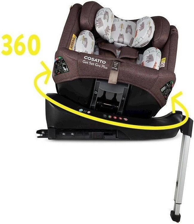 Детское автокресло Cosatto Get Set Gro Plus I-Size (bear hug)