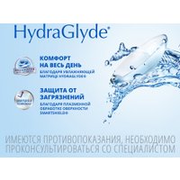 Контактные линзы Air Optix Plus HydraGlyde Sph+0.50 R8.6 D14.2 (3шт)