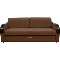 Диван Сириус Лидер-1 НПБ (Eva 03 велюр светло-коричневый)