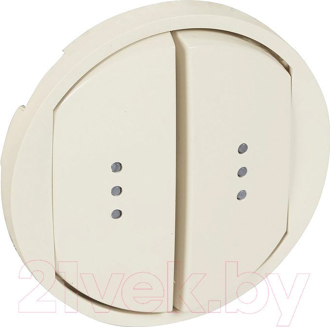 

Панель выключателя Legrand Celiane 66211 с индикацией (слоновая кость)