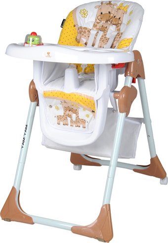 Высокий стульчик Lorelli Yam Yam 2018 Beige&Yellow Happy Family