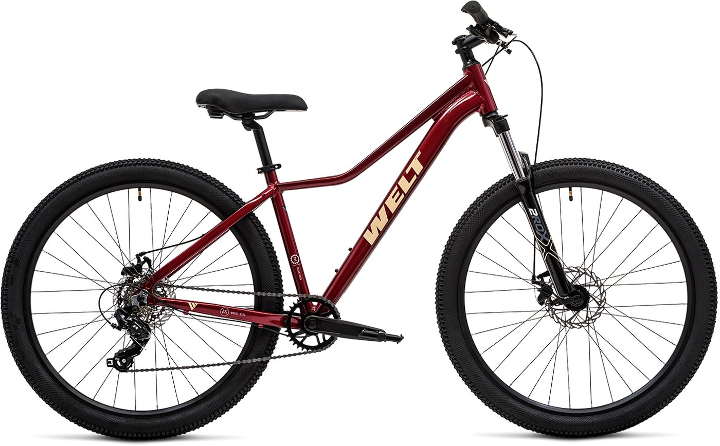 

Велосипед Welt Bianca 1.0 27 MD L 2025 (Grand Burgundy)