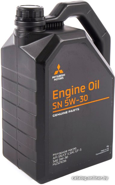 Моторное масло Mitsubishi Engine Oil 5W-30 4л MZ321036