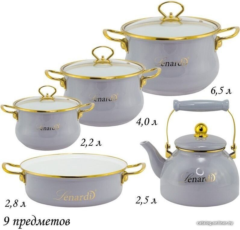 Набор кастрюль Lenardi Miguel 776-027