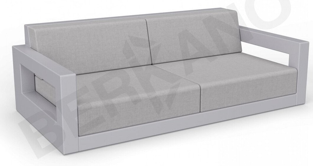 

Садовый диван Berkano Quarter lounge с подушками 250_009_21 (серый/серый)