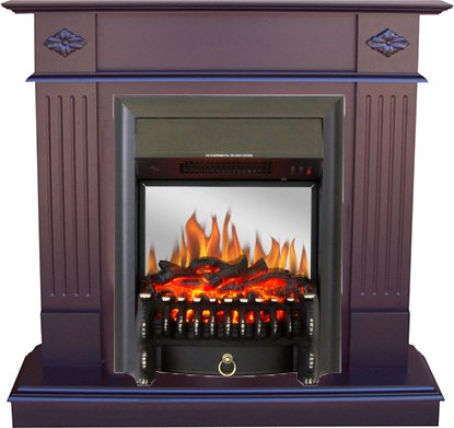 

Каминокомплект Smolcom Brighton STD-ASP с RealFlame Fobos-S Lux BL LT (махагон антик)
