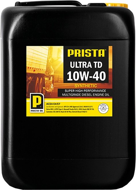 

Моторное масло Prista Ultra TD ACEA E4/E7 10W-40 10л