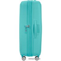 Чемодан-спиннер American Tourister SoundBox Poolside Blue 77 см