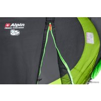 Батут Alpin 3.74 м с защитной сеткой и лестницей