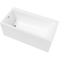 Ванна Lauter Seraphina 170x80 2112170L (с ножками и сифоном 21Y32001 матовый черный) в Бобруйске