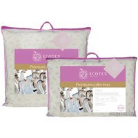 Спальная подушка Экотекс Эдда пуховая 68х68 ЭПП77