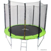 Батут Skyjump Pro 312 см - 10ft (с внешней сеткой и лестницей)