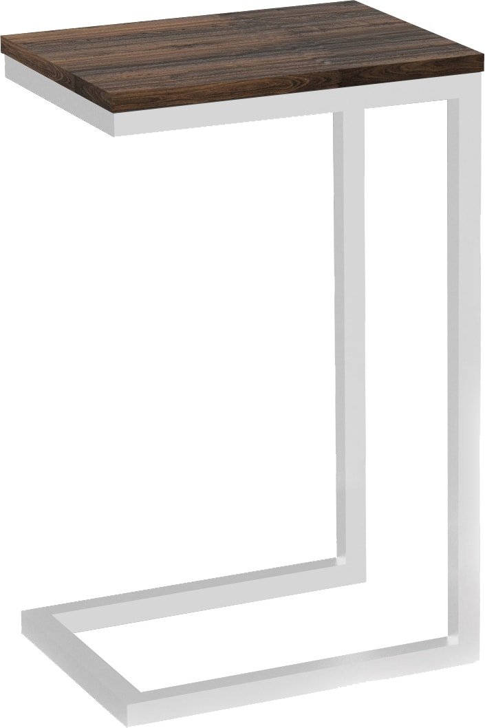 

Приставной столик TMB Loft Роксет Сосна 300x400 (кофе/белый)