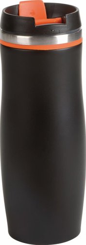 Термокружка Inspirion Dark Crema 56-0304193 400 мл (черный/оранжевый)