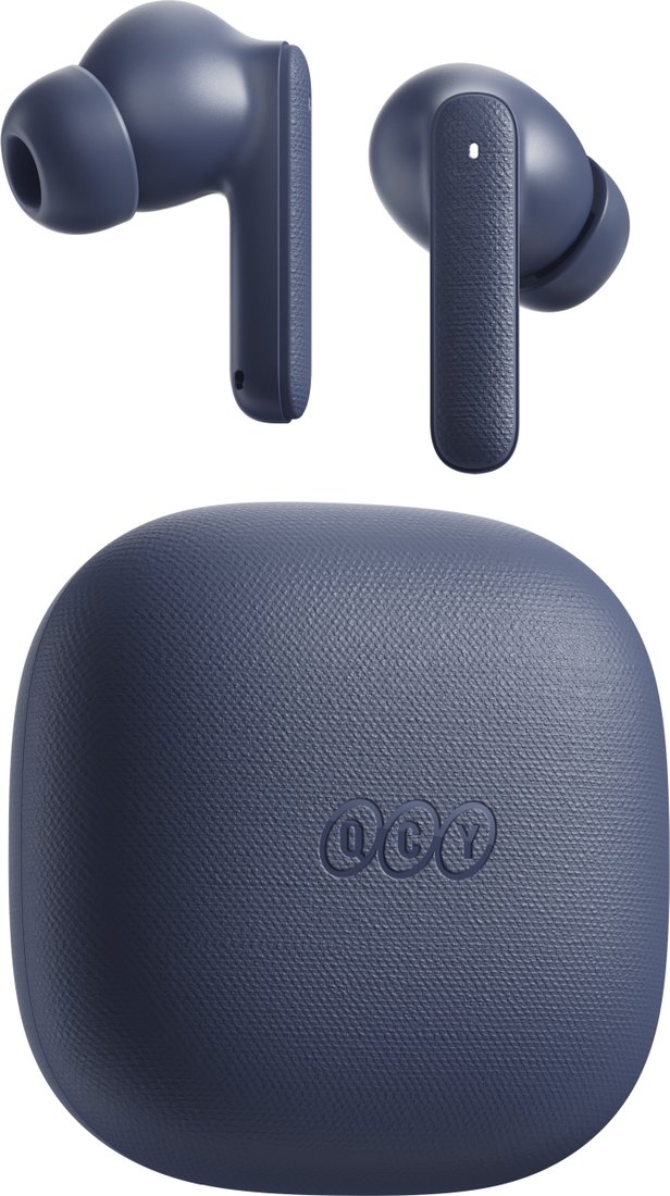 Наушники QCY Buds QT43 (темно-синий)