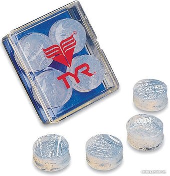 Беруши для плавания TYR Soft Silicone Ear Plugs LEP (прозрачный)