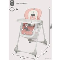 Высокий стульчик Rant Cream RH302 (cloud pink)