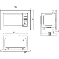 Микроволновая печь Candy CMXBDG207B