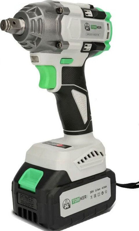 

Гайковерт Torker WR20-01 (с 1-м АКБ, кейс)