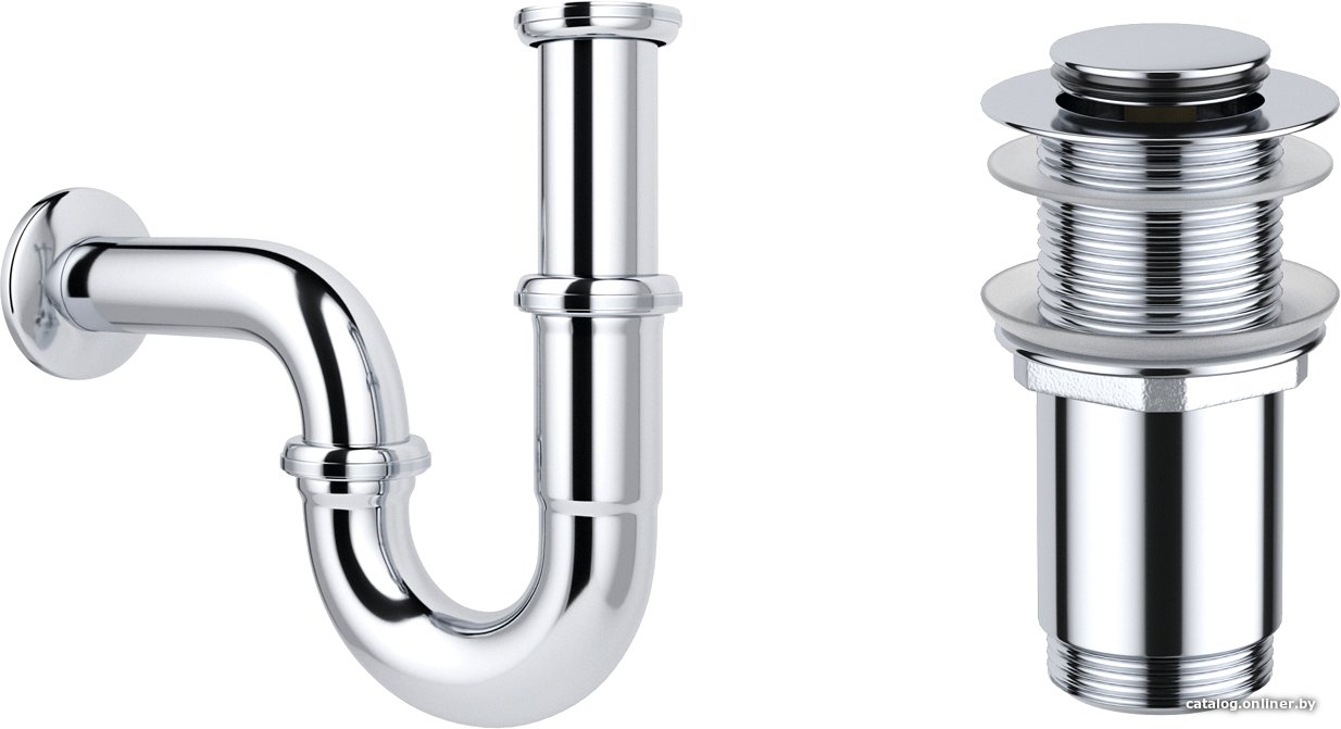 Сифон Wellsee Drainage System 182102002 (сифон, донный клапан, хром)