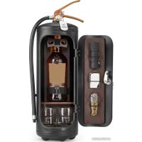 Подарочный набор Экспедиция Бар-Огнетушитель 8 л (черный, кожа)