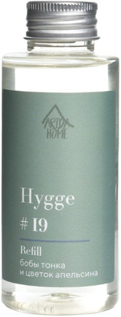 

Жидкость для аромадиффузора Arida Home Hygge №19 Бобы тонка и цветок апельсина (100мл)