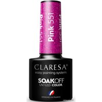 Гель-лак Claresa Hybrid Pink 551 5 мл