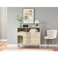 Комод Signal FROST K3 (дуб альпийский/белый)