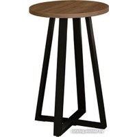 Журнальный столик Millwood Лофт СТ-4 Black (дуб табачный крафт)