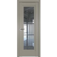 Межкомнатная дверь ProfilDoors 2.35XN L 90x200 (стоун, стекло прозрачное)