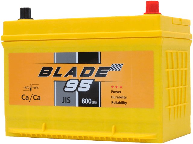 

Автомобильный аккумулятор Blade 95 JR+ (95 А·ч)