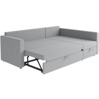 Угловой диван Mio Tesoro Тилаус длинный подлокотник (It Grey)