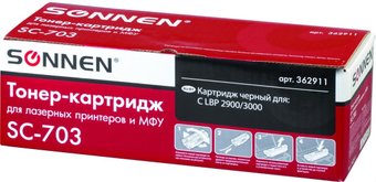 Sonnen SC-703 (аналог HP Q2612A, Canon Cartridge 703, Canon FX-10)