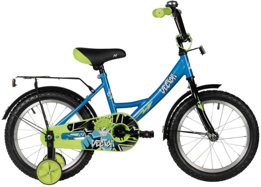 Детский велосипед Novatrack Vector 16 2005 163VECTOR.BL5 (синий)