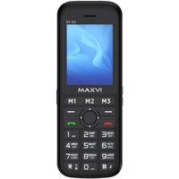 Кнопочный телефон Maxvi RT-03 (черный) в Барановичах