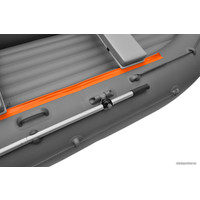 Моторно-гребная лодка Roger Boat Trofey 2900 (без киля, графит/оранжевый)