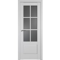 Межкомнатная дверь ProfilDoors 103U L 50x200 (манхэттен, стекло графит)