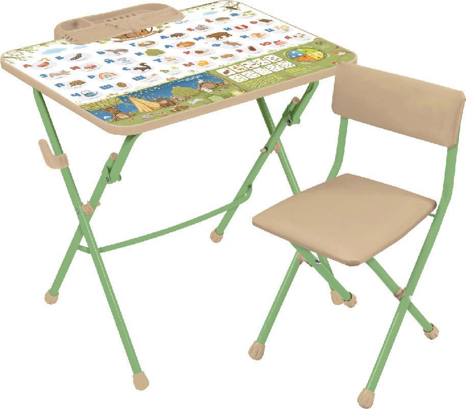 

Детский стол Nika Азбука КУ1/А2