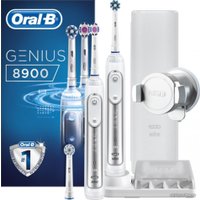Комплект зубных щеток Oral-B Genius 8900 D701.535.5XC (белый)