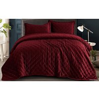 Набор текстиля для спальни Sofi De MarkO Адажио 240х260 Пок-АЖ-БР-240х260 (бордовый)