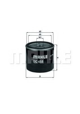 

Масляный фильтр Mahle Knecht OC458