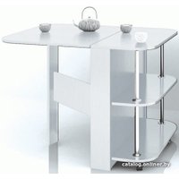 Стол-книга Тэкс Стол-книжка с полками (белый) в Гомеле