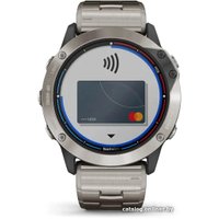 Умные часы Garmin Quatix 6x Solar (титановый)