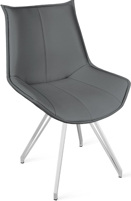 

Стул Трия Тейлор К4 исп.2 (белый матовый/кожзам Polo Graphite)