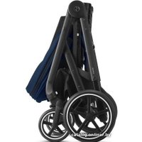 Универсальная коляска Cybex Balios S Lux 2020 (2 в 1, черная рама, navy blue)