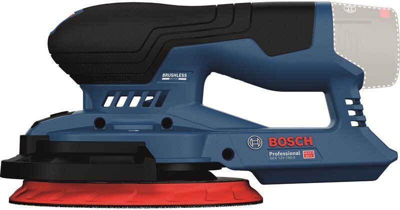 

Эксцентриковая шлифмашина Bosch GEX 12V-150-3 Professional 0601373300 (без АКБ)