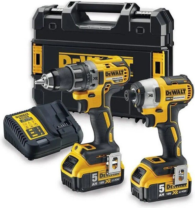 DeWalt DCK268P2T (шуруповерт, винтоверт, 2 АКБ, кейс)