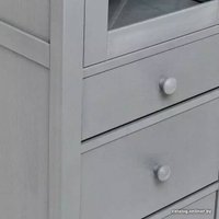 Шкаф-витрина Мебель Импэкс Leset Мира 13 (серый)